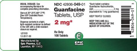 tgednatan|Tenex (Guanfacine Hydrochloride Tablets): Side Effects, Uses.